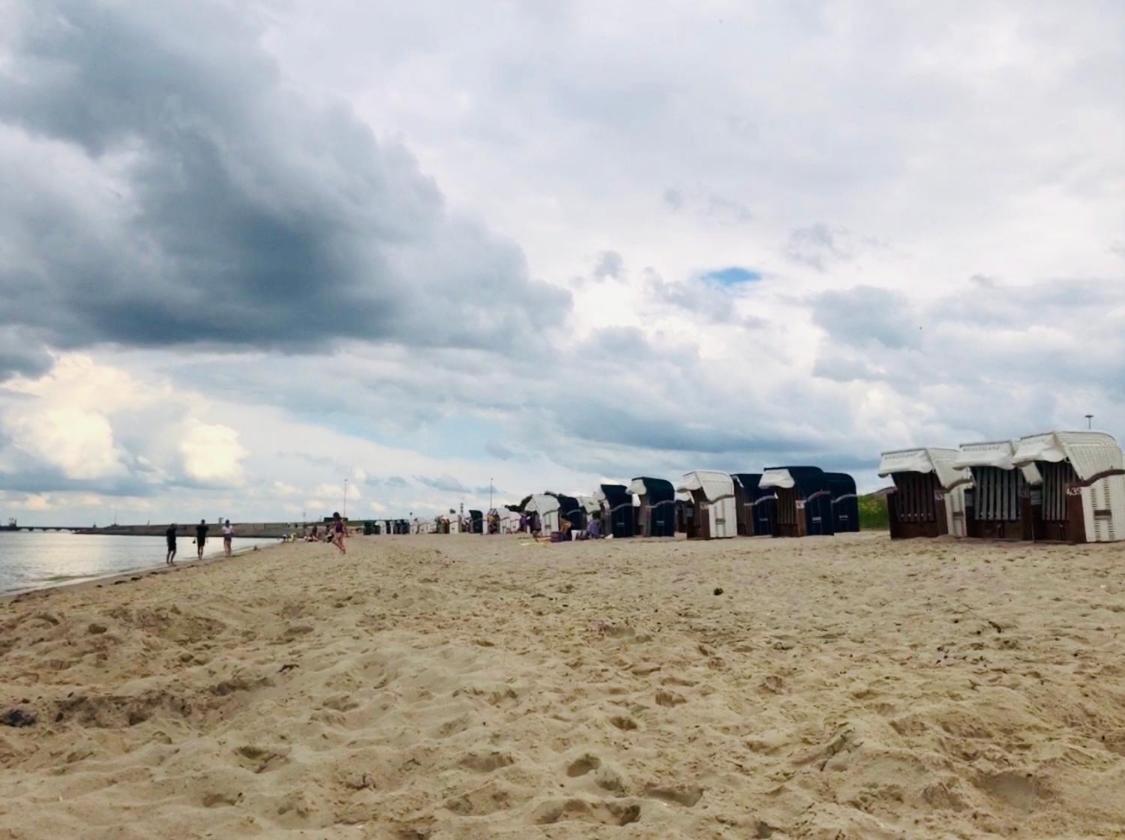 Nordsee Terrasse Hooksiel Luaran gambar